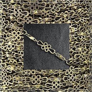 Chain-Antique Gold - 4 (1 metre)